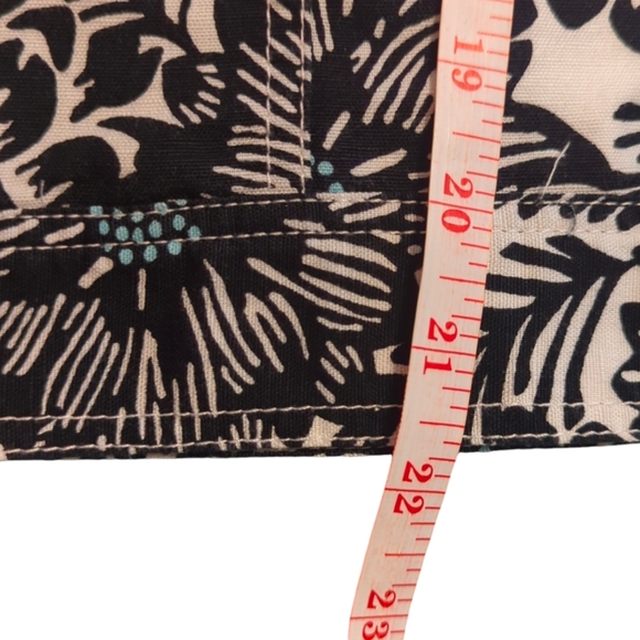 Croft & Barrow | Jacket Blazer | LINEN Blend | Black & White | Zip Up  Size Smal - Picture 15 of 16